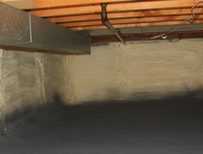 crawl space spray insulation for Wisconsin